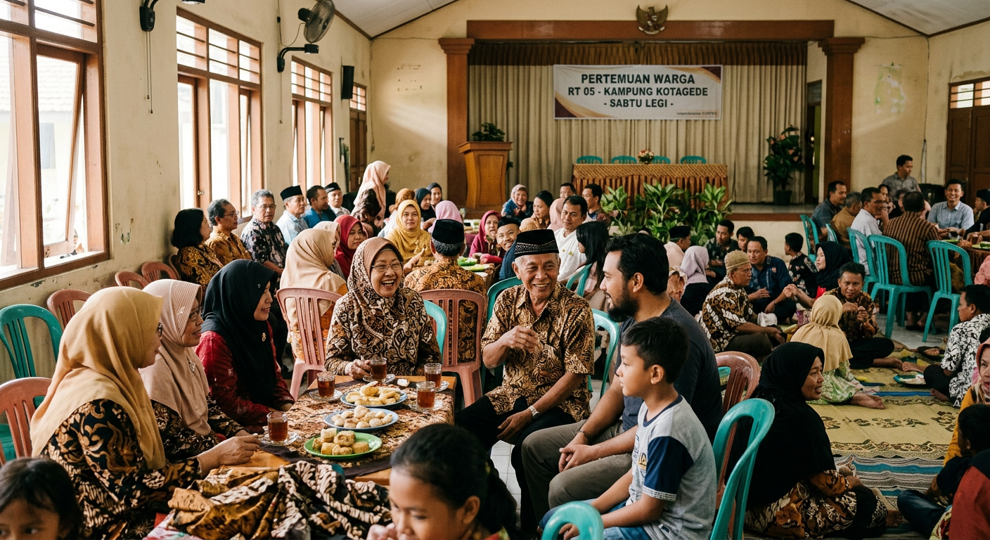 Pertemuan komunitas LIVESGP SALATIGA - masyarakat Indonesia berkumpul bersama